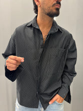 Camicia a righe CRIS BLACK