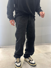 jeans baggy drill LASER nero