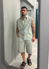 Coordinato in denim TORONTO