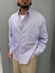 Camicia CRIS viola art.stondo