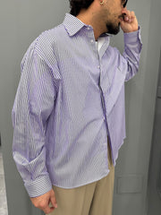 Camicia CRIS viola art.stondo