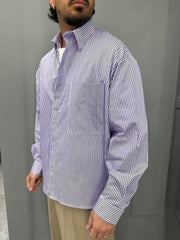 Camicia CRIS viola art.stondo
