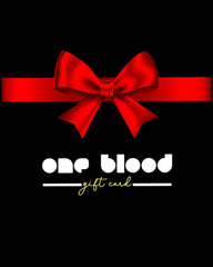 GIFT CARD ONE BLOOD