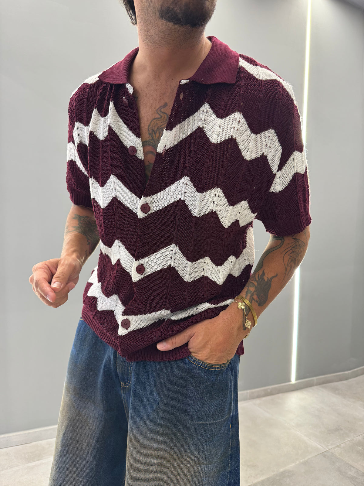 polo/cardigan ATLANTIC s610