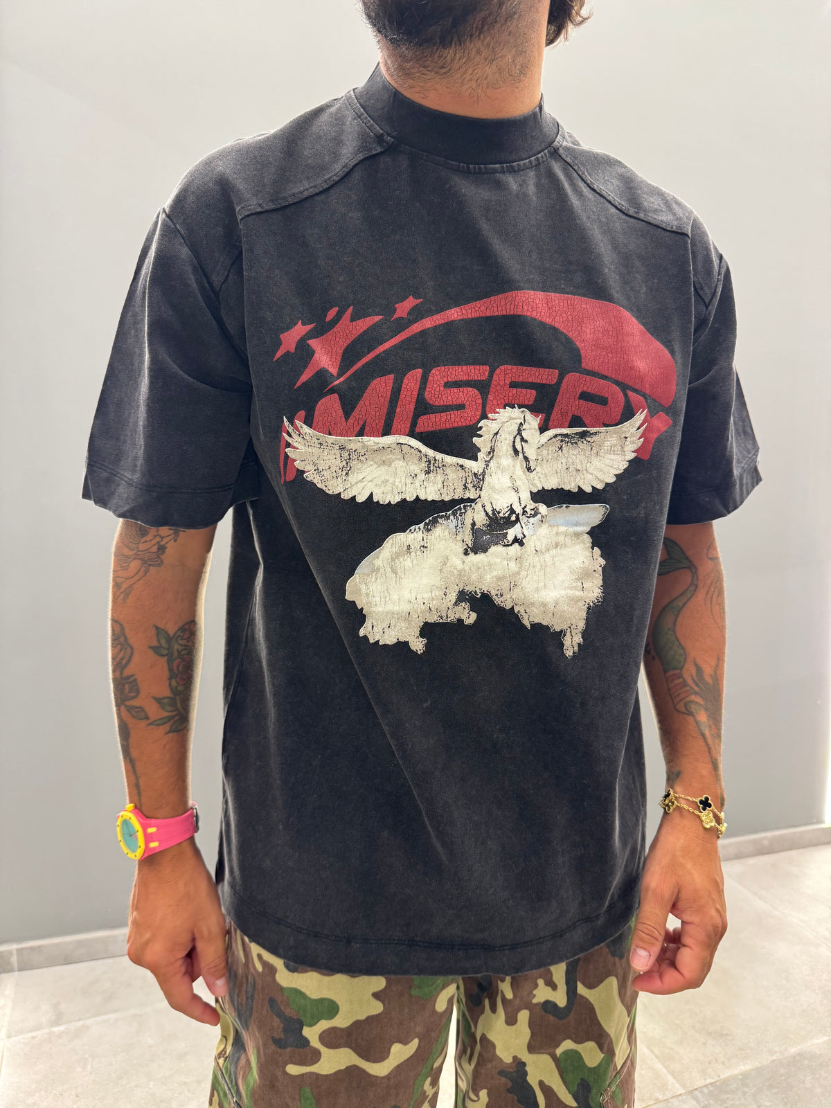 T-shirt Vintage MISERY 0541