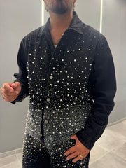 Coordinato perle/strass AUTORITÁ 809A