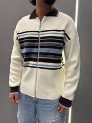 Cardigan con zip MALL 9524