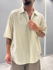 Camicia lino e viscosa FESTIVAL