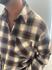 Camicia a quadri crop APERITIF 1035-7