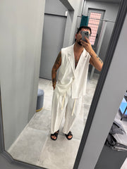 Coordinato in lino ALEMAGOU