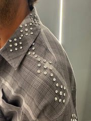 Camicia con strass LAMP 1035-7
