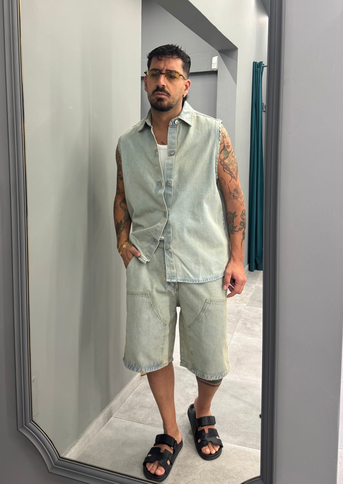 Coordinato in denim TORONTO