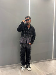 Coordinato perle/strass AUTORITÁ 809A