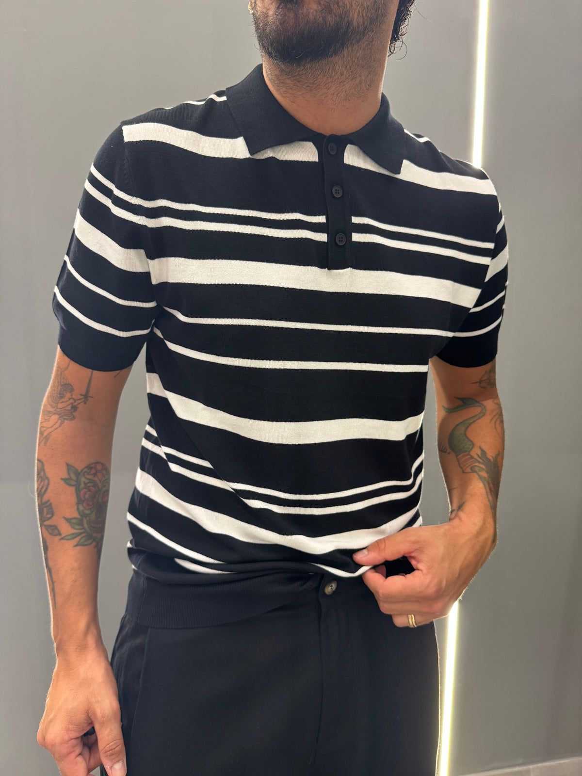 Polo a righe KALUA 835