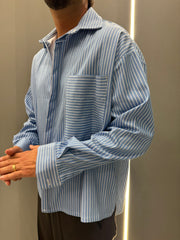 Camicia in cotone viscosa PINNA