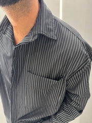 Camicia a righe CRIS BLACK