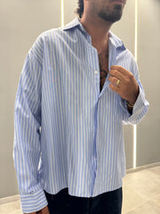 Camicia righe CRIS AZZ