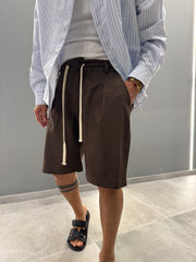 Bermuda in cot fiammato SOUL