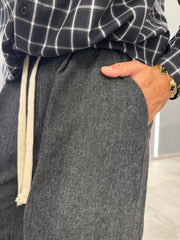 Pantalone effetto jeans WIDE