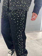 Coordinato perle/strass AUTORITÁ 809A