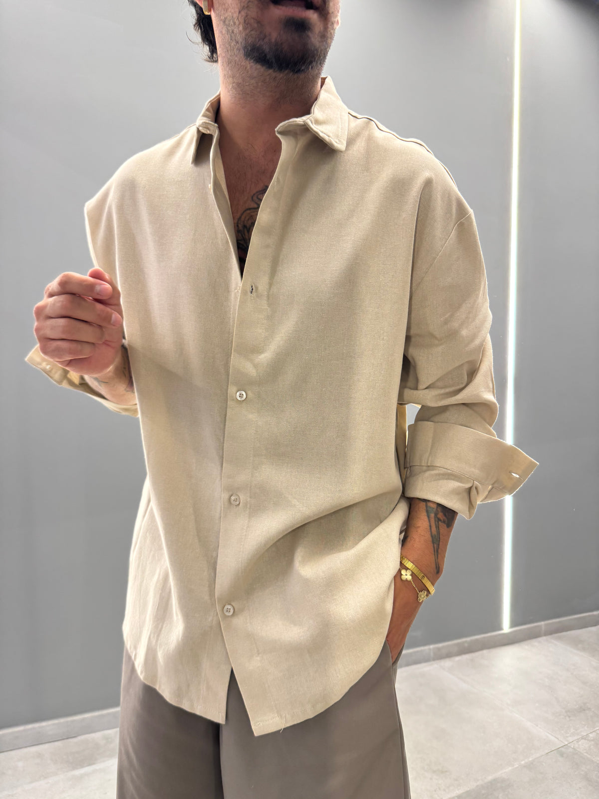 Camicia in lino MARBELLA