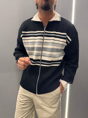 Cardigan con zip MALL 9524