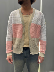 Cardigan tricolor SHAKER art. ma/06