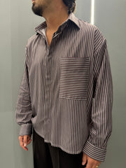 Camicia in cotone viscosa PINNA