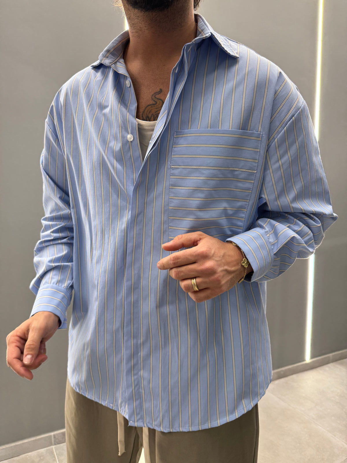 Camicia CRIS CELESTIAL art. njb