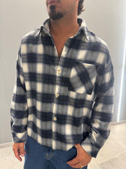 Camicia a quadri crop APERITIF 1035-7