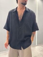 Camicia lino e viscosa FESTIVAL