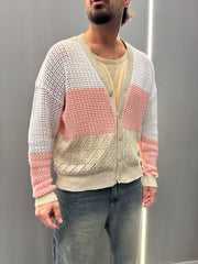 Cardigan tricolor SHAKER art. ma/06