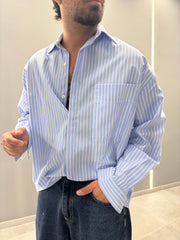 Camicia a righe CRIS AZZ